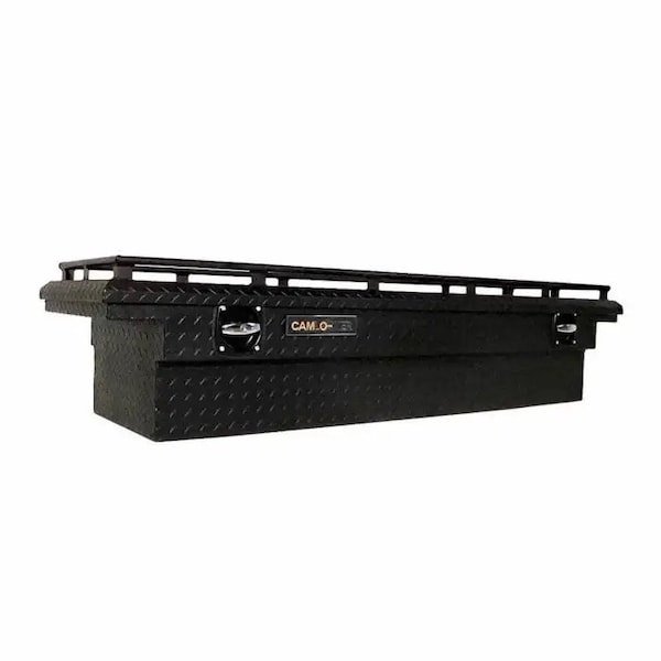 71in Crossover Truck Tool Box, Extra Deep and Wide, Polished Aluminum